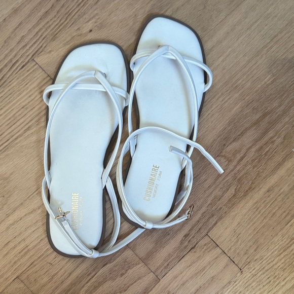 White Strappy Sandals - Picture 1 of 1